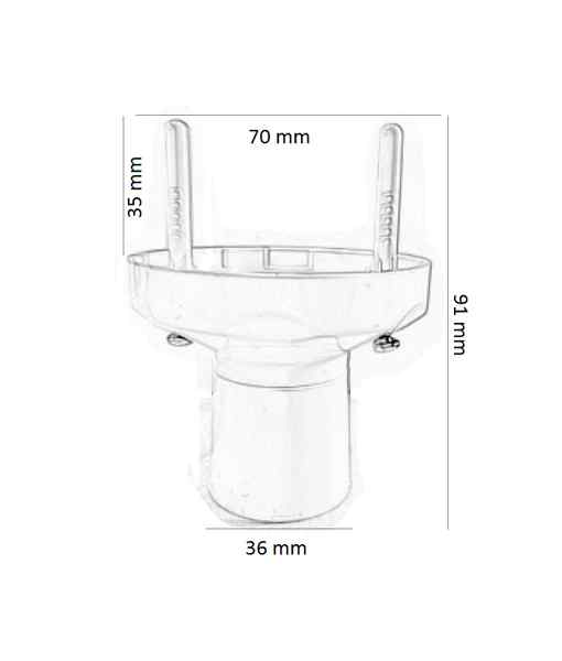 CLA BATFIX01: Batten Fixture (BC Base) (10pcs Pack) - Image 3