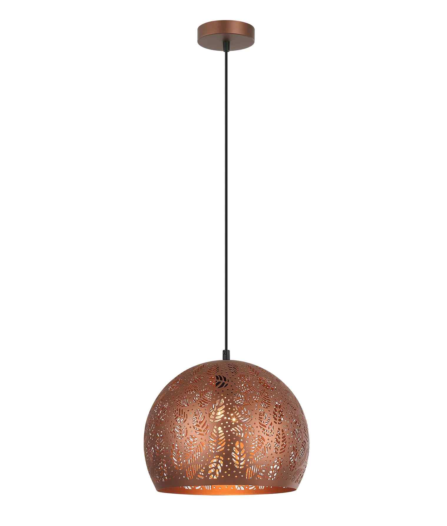 CLA BOTANICA: Bohemian Embossed Dome Shape Pendant Lights