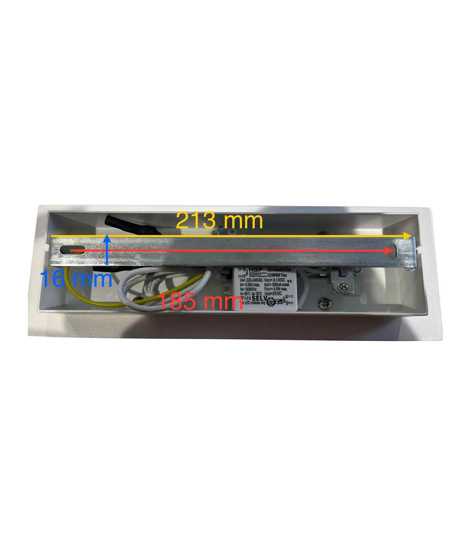 CLA BRISTOL: City Series LED Tri-CCT Interior Curved Up/Down Dimmable Wall Light