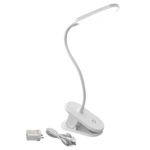CLA BUDDY: LED Rechargeable Portable Touch Clip Lamp