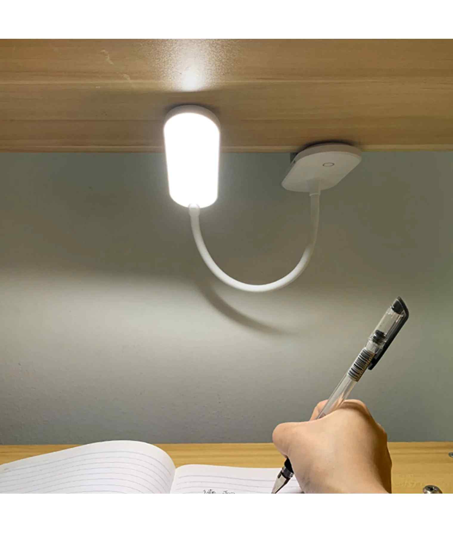 CLA BUDDY: LED Rechargeable Portable Touch Clip Lamp