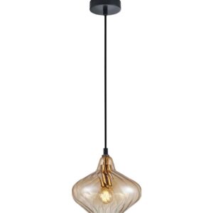 CLA CAMPANA: Interior Wine Glass Shape Ribbed Pendant Lights