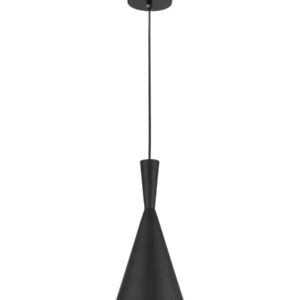 CLA CAVIAR: Black Cone Shape Pendant Light