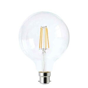 CLA G95 LED Filament Dimmable Globes Clear Diffuser (6W)