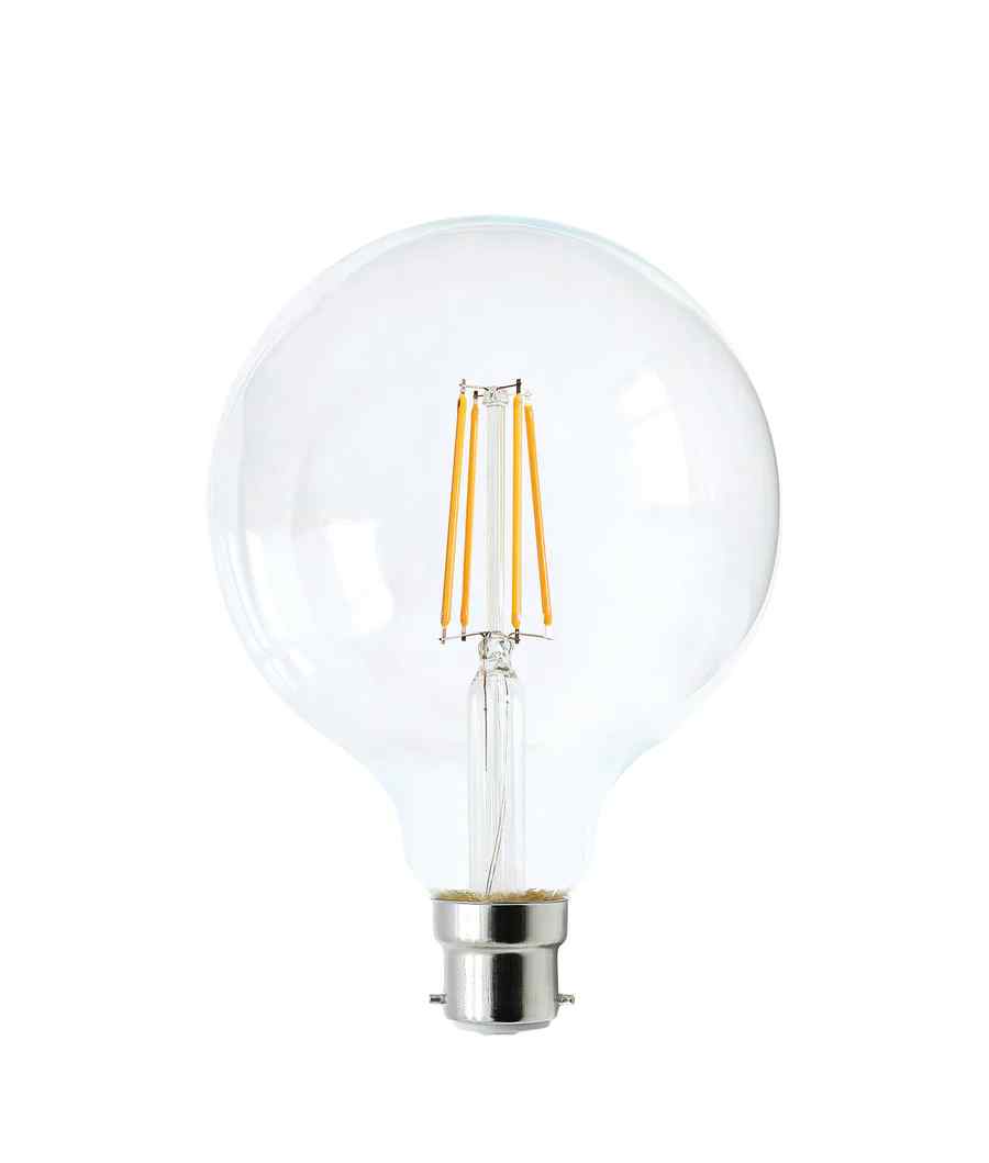 CLA G95 LED Filament Dimmable Globes Clear Diffuser (6W)
