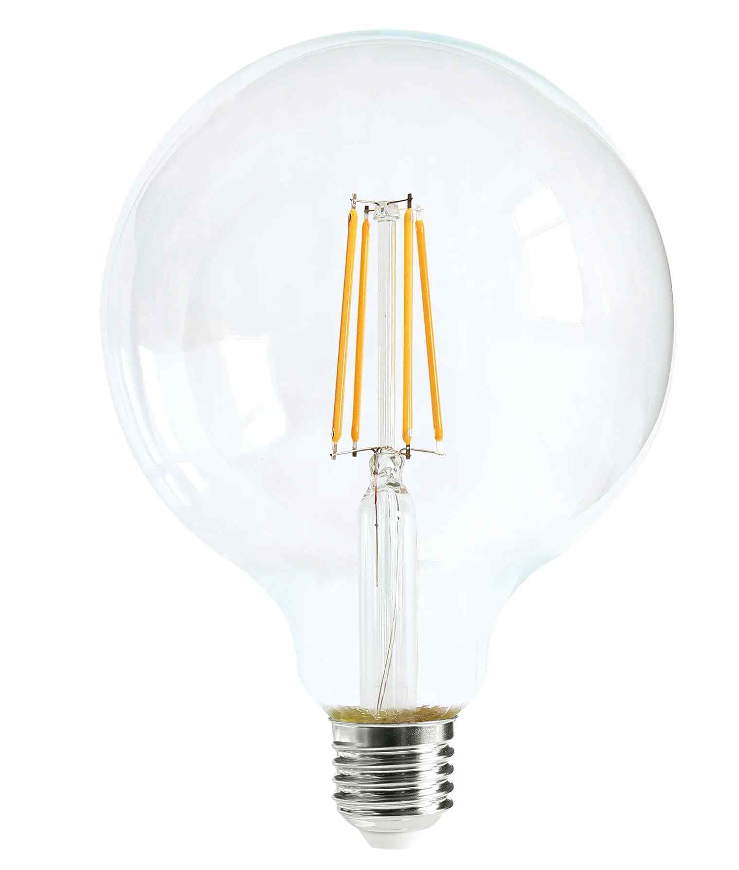 CLA G125 LED Filament Dimmable Globes Clear Diffuser (8W) - Image 2