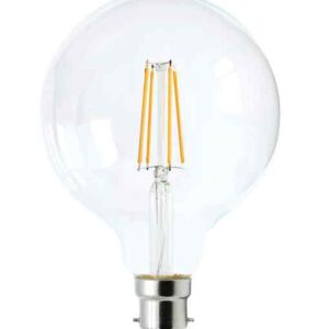 CLA
G125 LED Filament Dimmable Globes Clear Diffuser (8W)