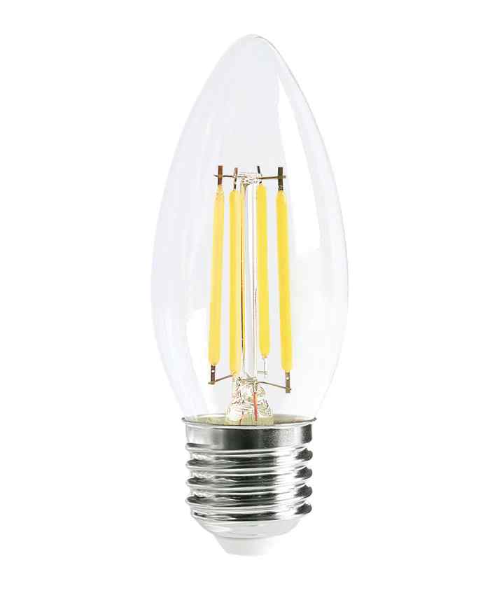 CLA
Candle LED Filament Dimmable Globes Clear Diffuser (4W) - Image 2
