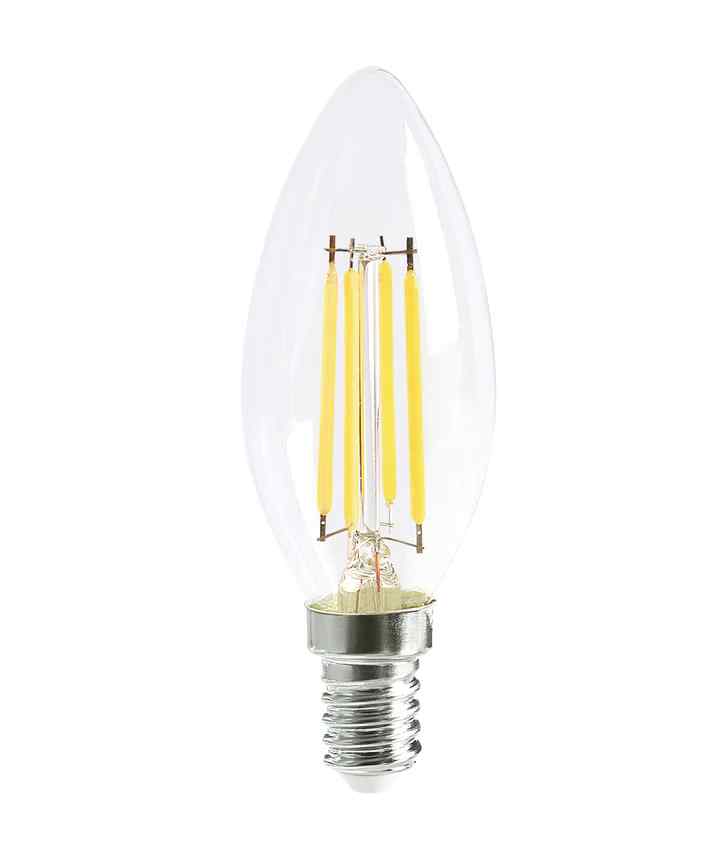 CLA
Candle LED Filament Dimmable Globes Clear Diffuser (4W) - Image 4