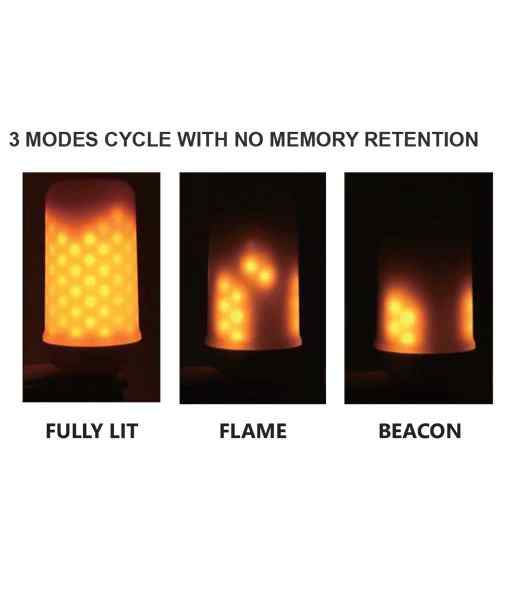 CLA CHAMA: LED Decorative Flame Effect Globes (5W) - Image 4