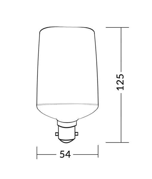 CLA CHAMA: LED Decorative Flame Effect Globes (5W) - Image 2