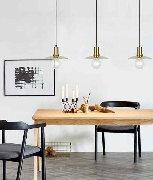 CLA CHAPEAU: Interior Glass Coolie Small Pendant Lights