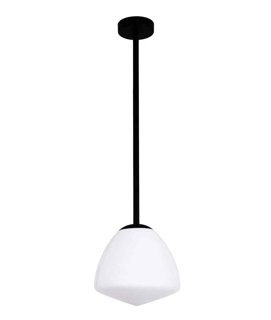 CLA CIOTOLA: Interior Tipped Small Dome Frosted Glass Pendant Lights