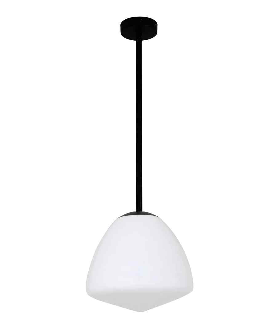 CLA CIOTOLA: Interior Tipped Medium Dome Frosted Glass Pendant Lights