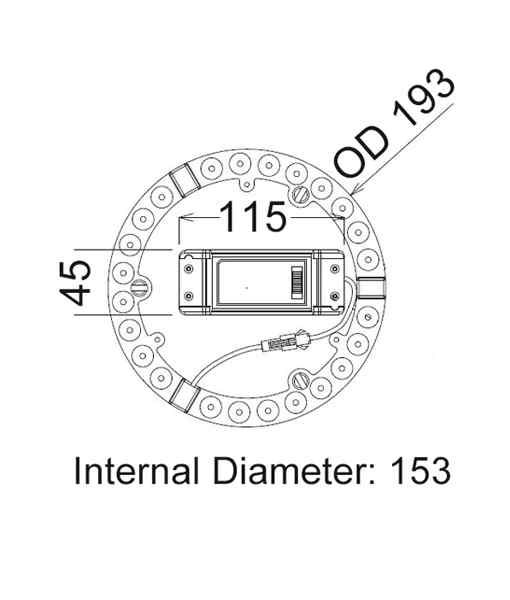 CLA CKTRI: LED Tri-CCT Oyster Conversion Kits (12-24W) - Image 2