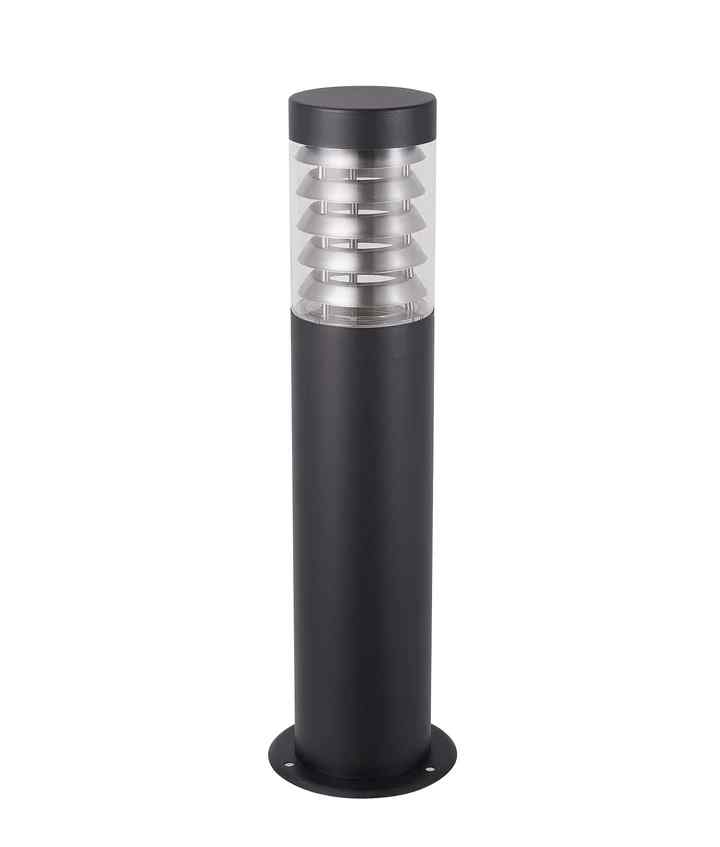 CLA ELANORA: E27 Surface Mounted Black Bollard Lights IP44