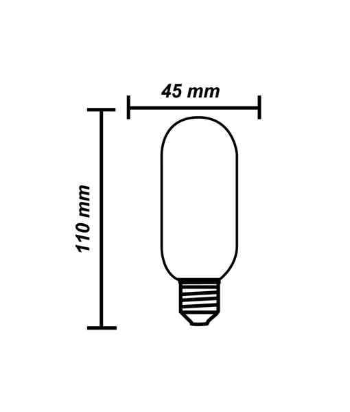 CLA T45 Carbon Filament Globes