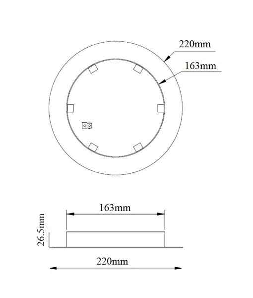 CLA CLUSTER: Pendant Canopies (Round) - Image 2