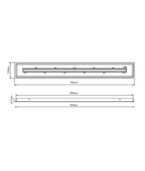 CLA
CLUSTER: Pendant Canopies (Rectangular) - Image 2