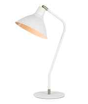 CLA COLLO: Cone Shade with Antique Brass Highlight Table Lamps