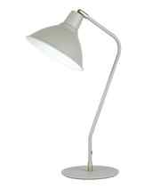 CLA COLLO: Cone Shade with Antique Brass Highlight Table Lamps