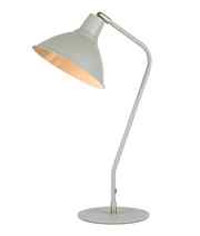 CLA COLLO: Cone Shade with Antique Brass Highlight Table Lamps