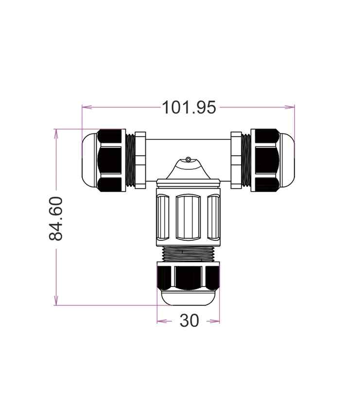 CLA
CONN006-007: Waterproof Connector IP68 - Image 2