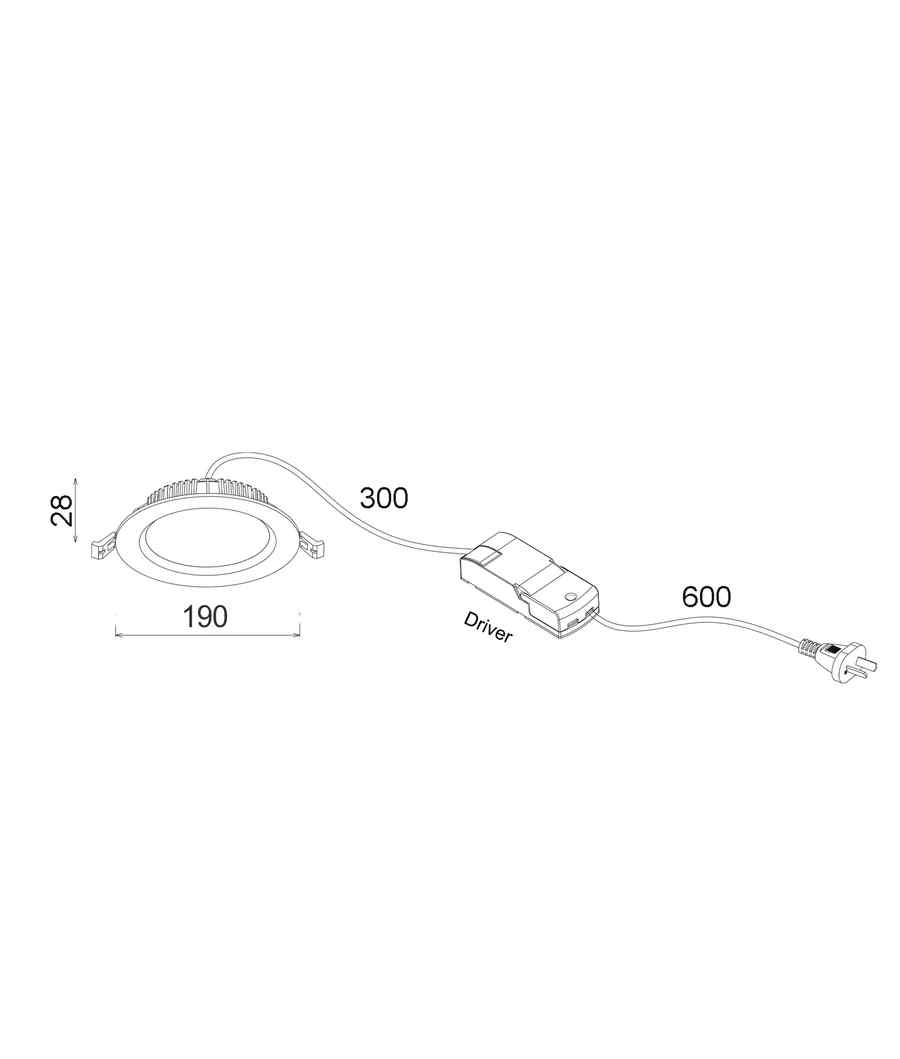 CLA
COSMOTRI: LED Tri-CCT Dimmable Fixed White Downlights IP20 - Image 3