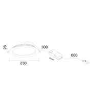 CLA
COSMOTRI: LED Tri-CCT Dimmable Fixed White Downlights IP20 - Image 4