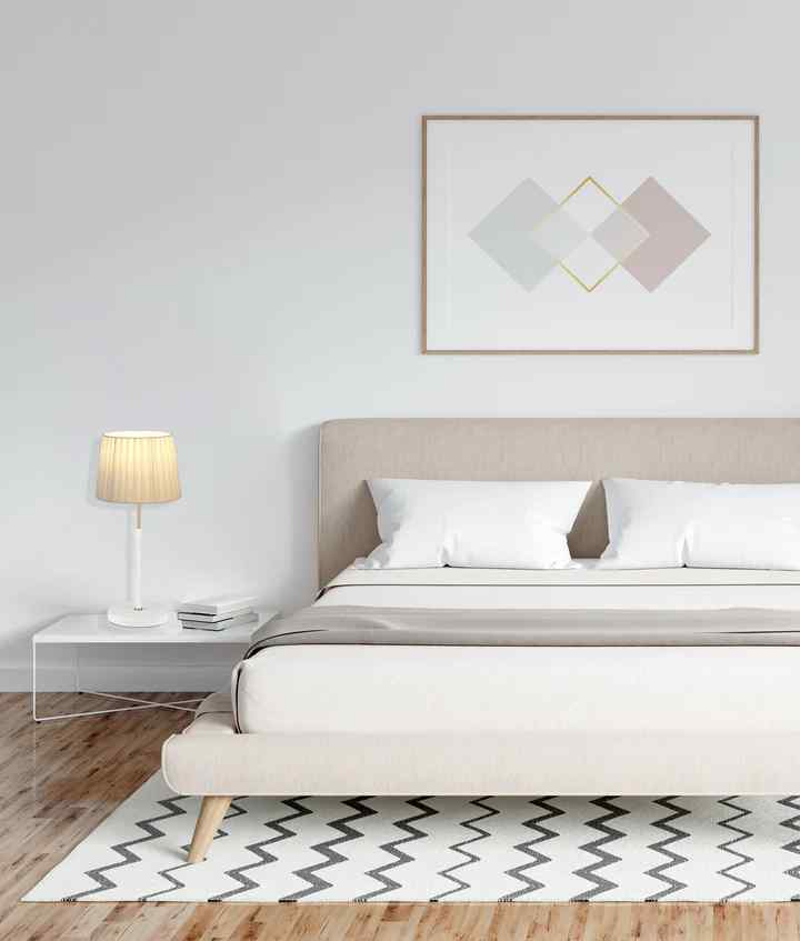 CLA CRECER: Interior Slanted Pleated Shade Height Adjustable Table Lamps