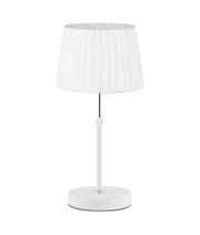 CLA CRECER: Interior Slanted Pleated Shade Height Adjustable Table Lamps