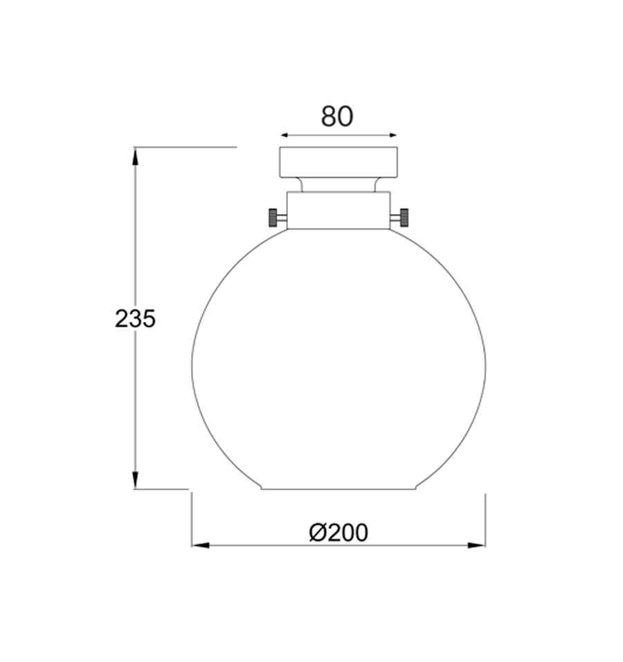 CLA D.I.Y. Batten Fix Ceiling Lights - Wine Glass Shape Fixtures - Image 4