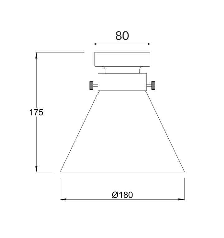 CLA D.I.Y. Batten Fix Ceiling Lights - Small Cone Shape Fixtures - Image 3