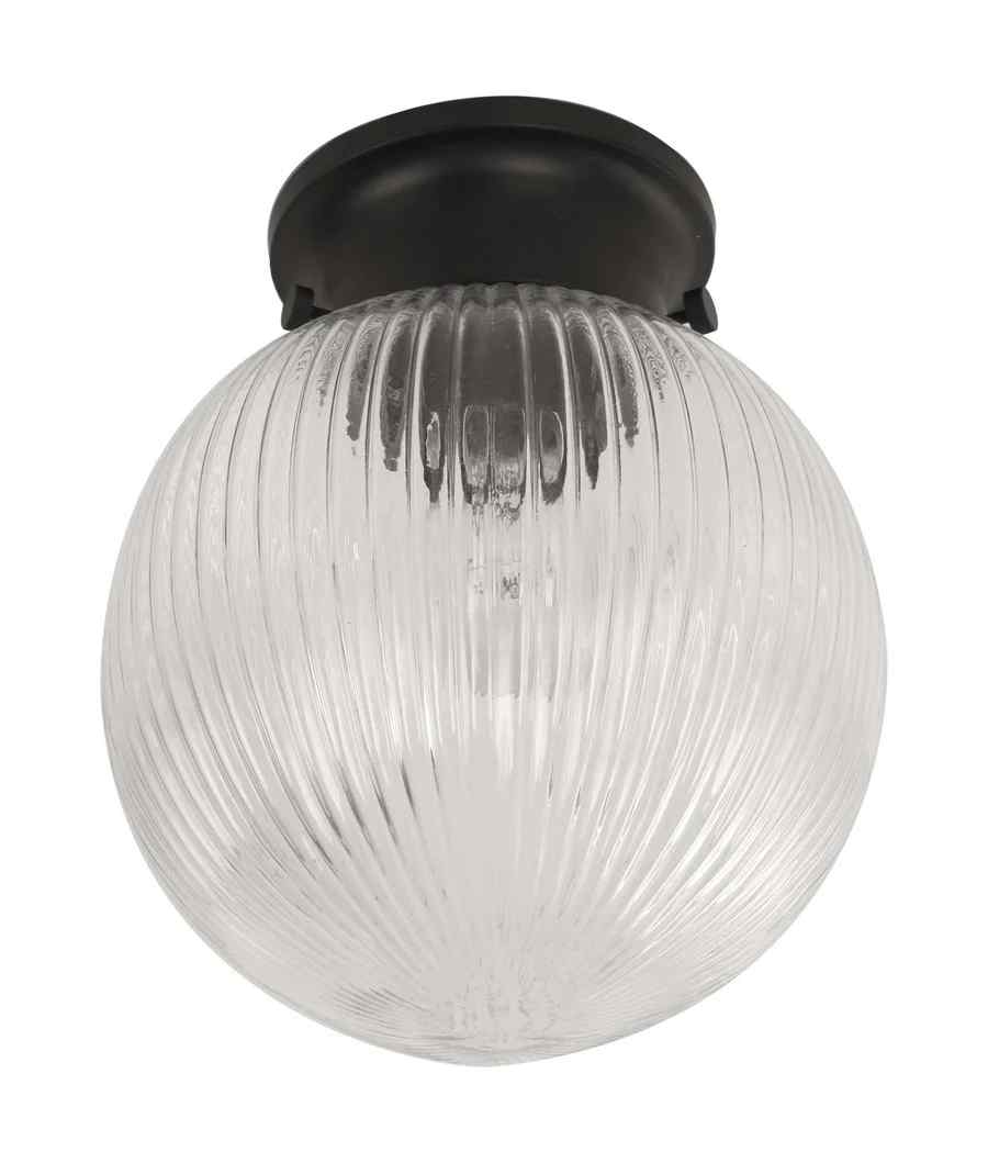 CLA D.I.Y. Batten Fix Ceiling Lights - Large Spherical Ribbed Shape Fixtures