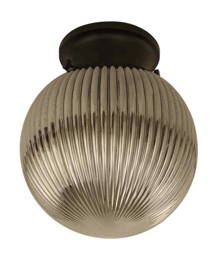 CLA D.I.Y. Batten Fix Ceiling Lights - Large Spherical Ribbed Shape Fixtures