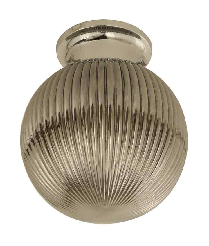 CLA D.I.Y. Batten Fix Ceiling Lights - Large Spherical Ribbed Shape Fixtures