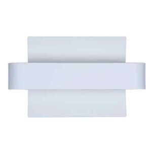 CLA DUBAI: City Series LED Interior Matte White Curved Wall Light