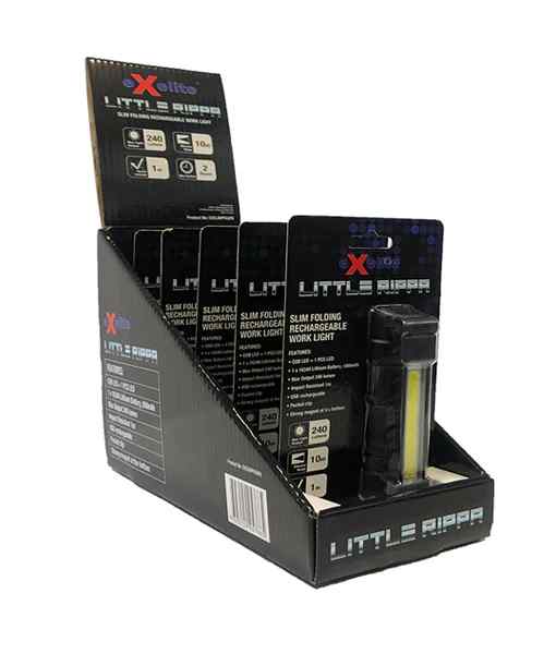 CLA LITTLE RIPPA: Slim Folding Rechargeable Worklight - Image 3