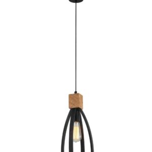 CLA FARO: Wood Convex Cone Pendant Lights