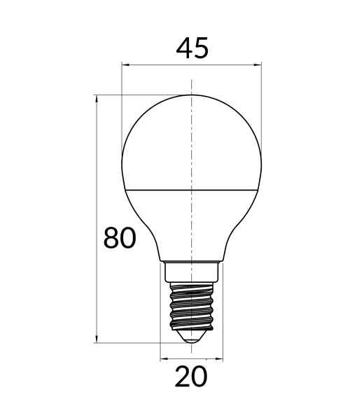 CLA Fancy Round LED Globes Frosted Diffuser (3W) - Image 4