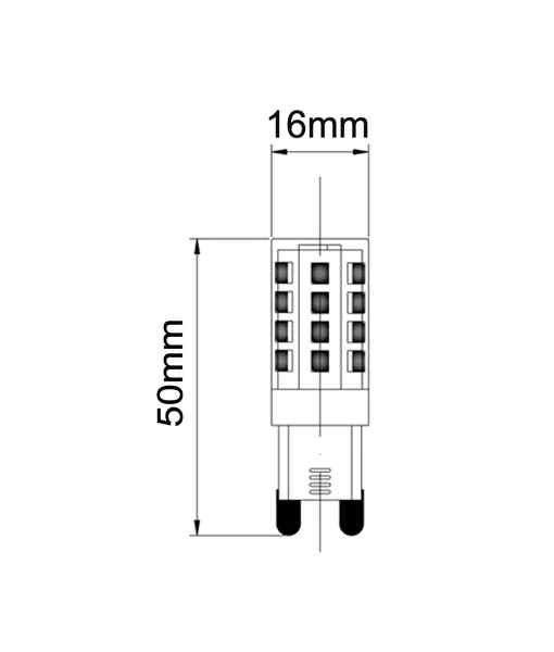 CLA G9 LED Globes (3W) - Image 2
