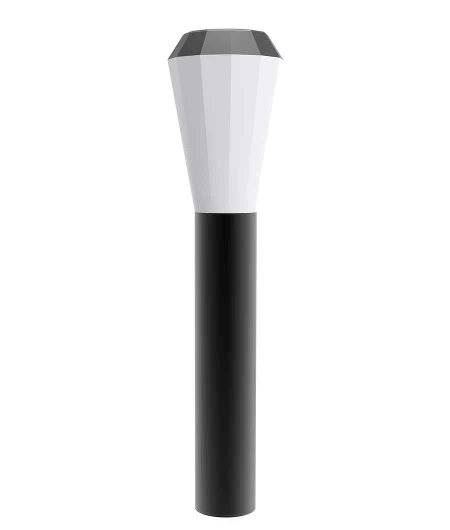 CLA GEB: LED Surface Mounted Tapered Bollard Lights IP54