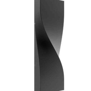 CLA GIROTRI: Large Exterior LED Tri-CCT Surface Mounted Up/Down Twist Wall Lights IP65
