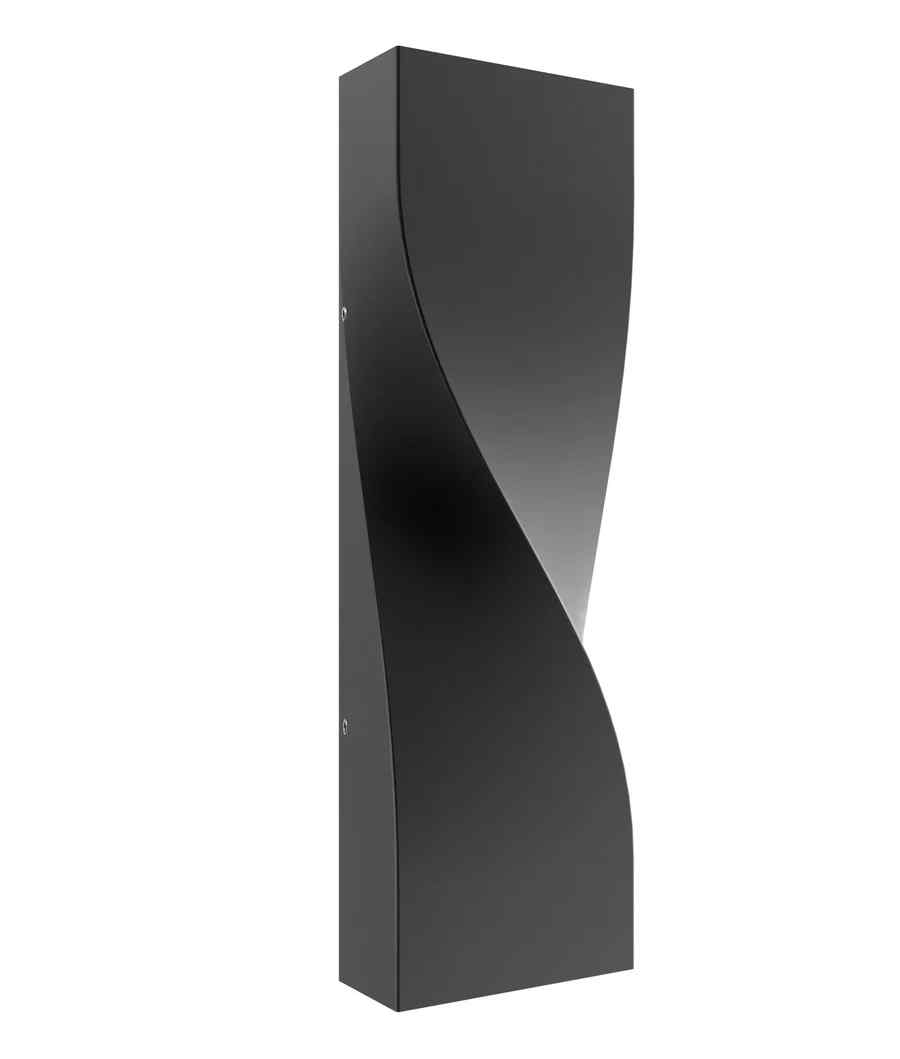CLA GIROTRI: Large Exterior LED Tri-CCT Surface Mounted Up/Down Twist Wall Lights IP65