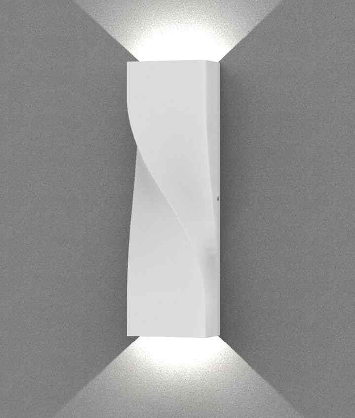 CLA GIROTRI: Large Exterior LED Tri-CCT Surface Mounted Up/Down Twist Wall Lights IP65 - Image 6
