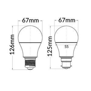 CLA
GLS LED Globes Frosted Diffuser (10W)