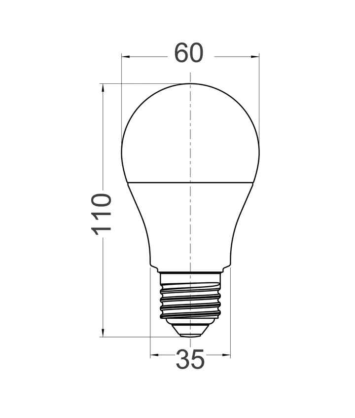 CLA
GLS LED Globes Frosted Diffuser (13W)