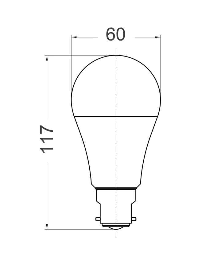 CLA
GLS LED Globes Frosted Diffuser (13W) - Image 2
