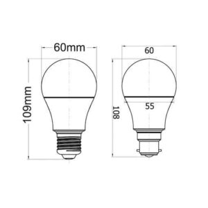 CLA
GLS LED Dimmable Globes Frosted Diffuser (10W)