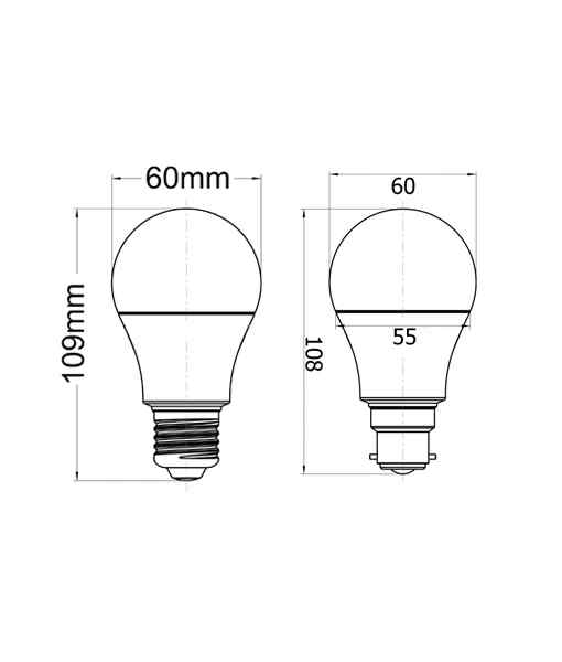 CLA
GLS LED Dimmable Globes Frosted Diffuser (10W)